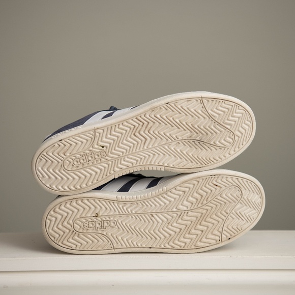 Adidas Grand Court Alpha Navy White Retro Y2K Soccer Style Sneakers Mens Size 13 - Picture 6 of 7